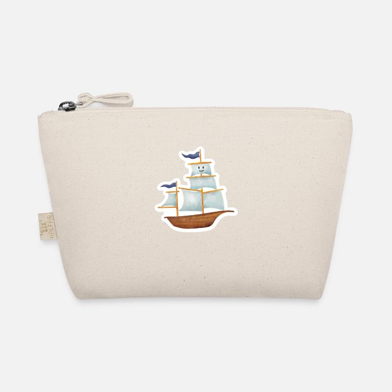 Sailing ship - Organic Pouch - nature