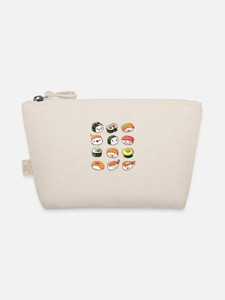 Kawaii Sushi Japon - Trousse biologique - nature