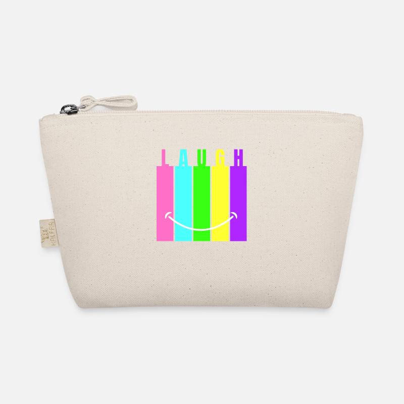 Neon Laugh - Bio-Täschchen - Natur