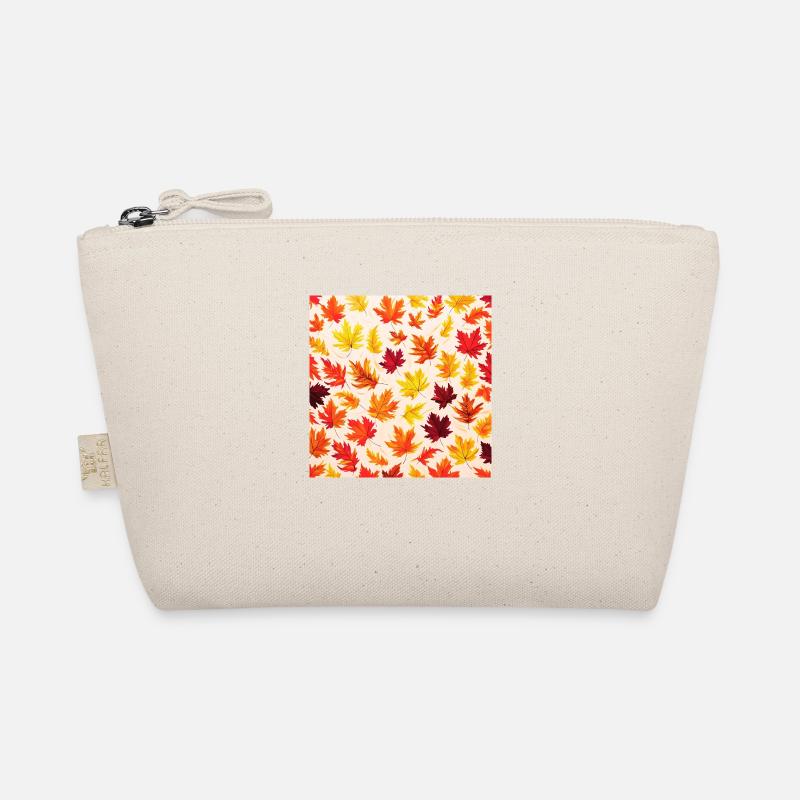 autumn leaves pattern Organic Pouch