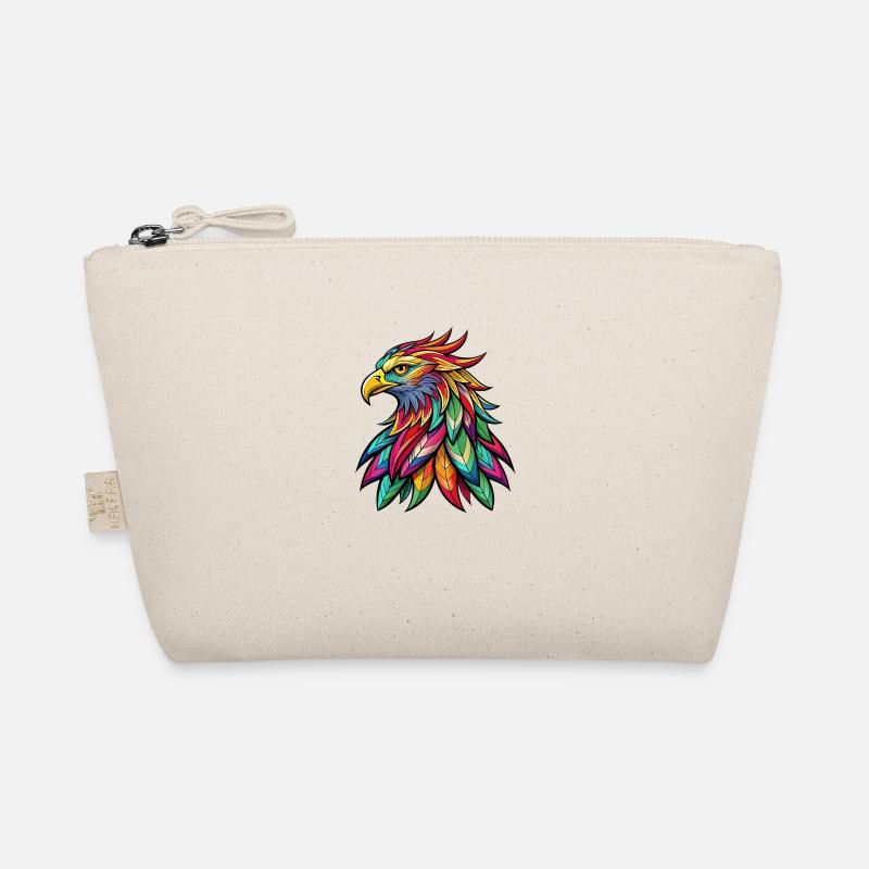 Colorful Eagle Organic Pouch