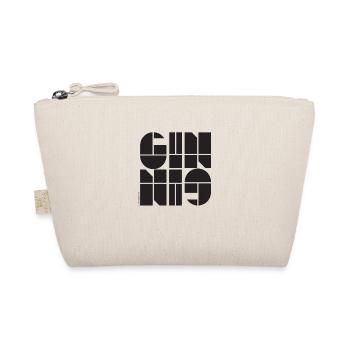 Design Gin Lover en noir et blanc - Trousse biologique - nature - Devant