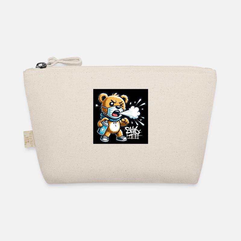 Niesender Teddybär Bio-Täschchen