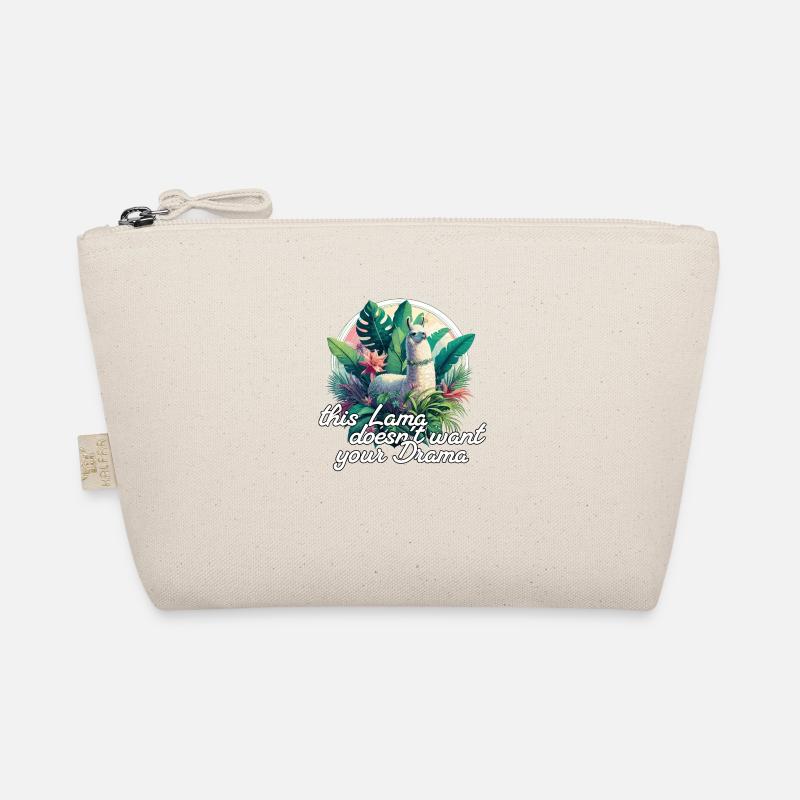 Llama Drama Positive Optimism Gift Organic Pouch