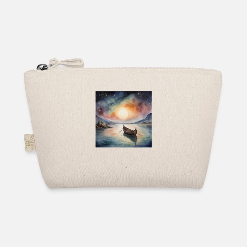 Himmlisches Boot – Eine Reise durch Zeit und Raum Bio-Täschchen