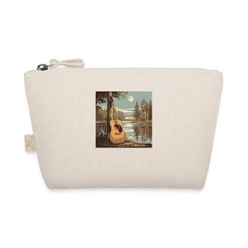 Nature Acoustic Guitar Guitarist - Organic Pouch - nature - Front