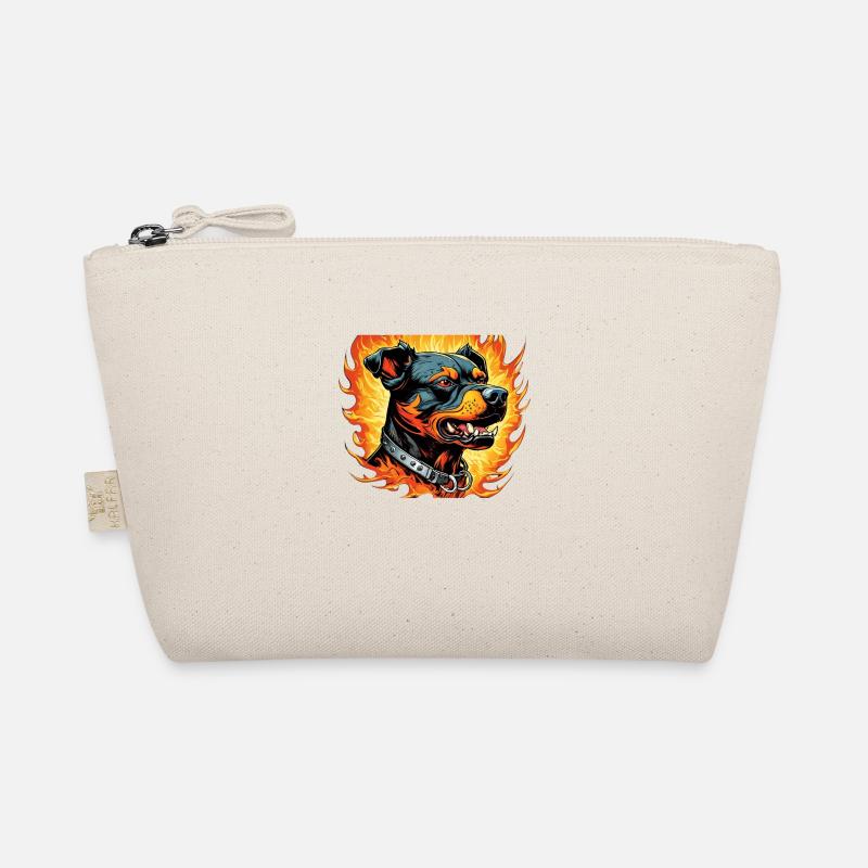 Flame Dog - Organic Pouch - nature