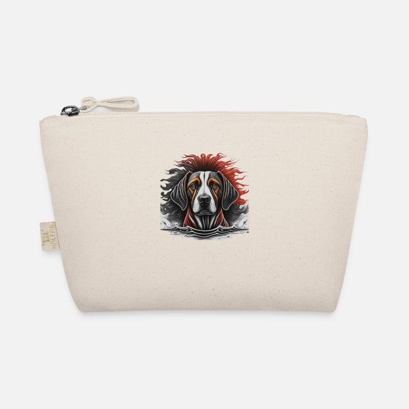 Der majestätische Hund - Bio-Täschchen - Natur