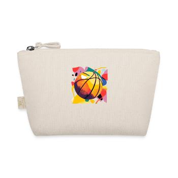 Fun basketball tee shirt - Trousse biologique - nature - Devant