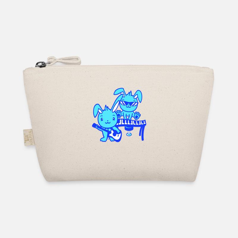 2 lapins lapin bande cool mignon deux amis équipe Trousse biologique