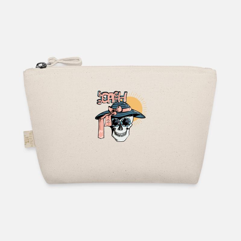 A skull in the sun Organic Pouch
