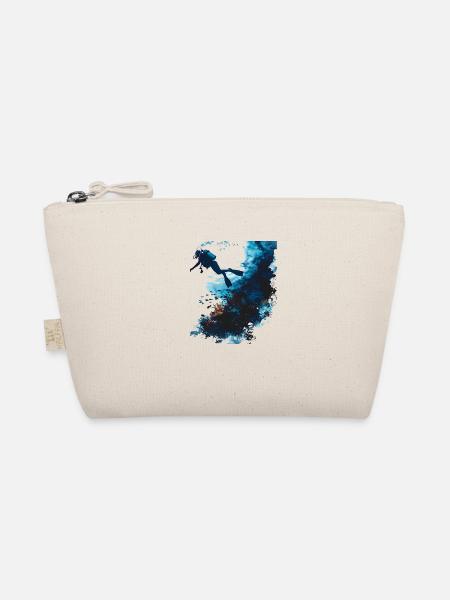 Diving, a special adventure - Organic Pouch - nature - Front