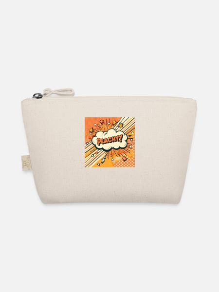 Peachy Peach - Organic Pouch - nature - Front