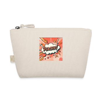 Peachy Pfirsich - Bio-Täschchen - Natur - Vorne