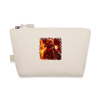With custom painting to a unique look - Organic Pouch - nature - Front