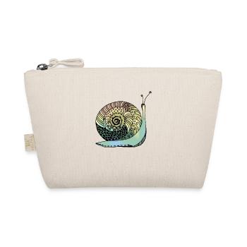 Schnecke - Bio-Täschchen - Natur - Vorne