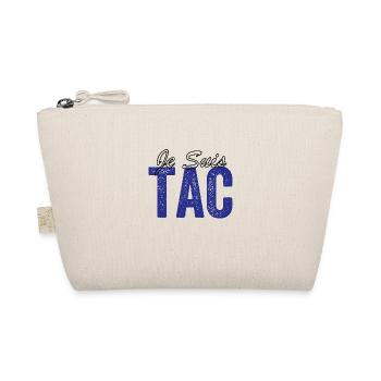 Ich bin TAC, ICT und TAC, lustiges Duo - Bio-Täschchen - Natur - Vorne