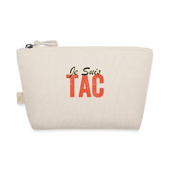 Ich bin TAC, ICT und TAC, lustiges Duo - Bio-Täschchen - Natur - Vorne