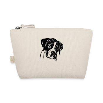 Boxer Welpe - Bio-Täschchen - Natur - Vorne