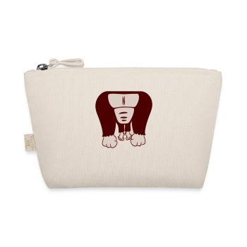 Funny Gorilla Body Headless Halloween Costume - Organic Pouch - nature - Front