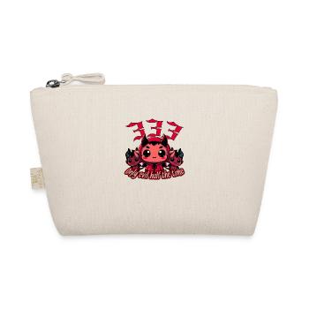 Chibi Devil - 333 Only evil half the time - Organic Pouch - nature - Front