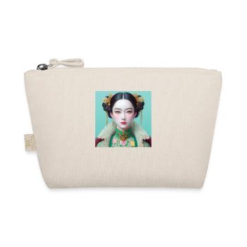Butterfly Girl - Organic Pouch - nature - Front