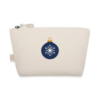 Christmas Bauble - Organic Pouch - nature - Front