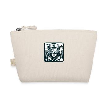 Ski Instructor Gifts - Organic Pouch - nature - Front