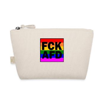Fck afd - Organic Pouch - nature - Front