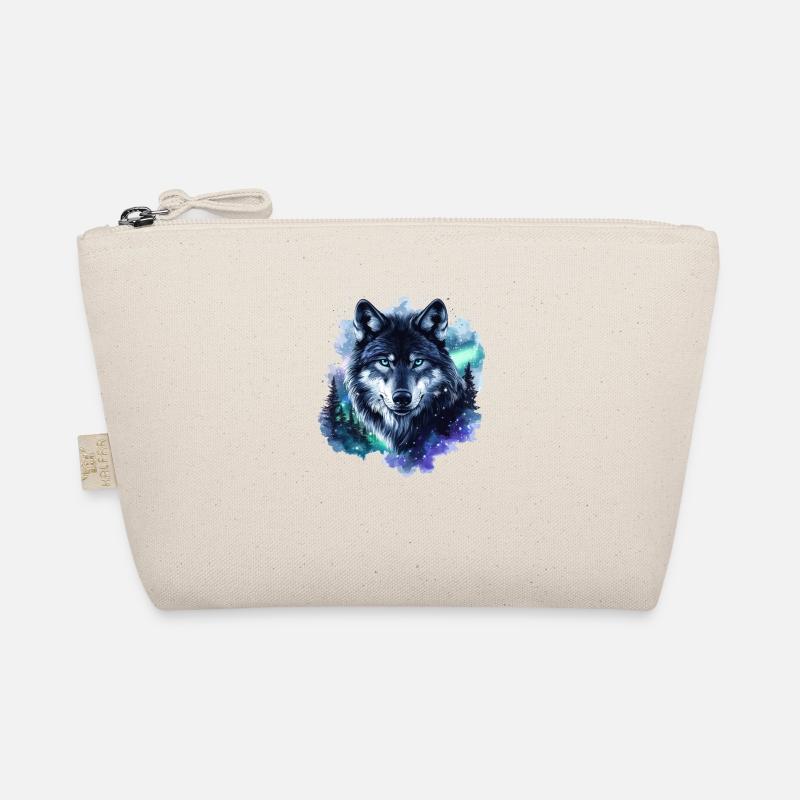 Wolf Nebula Galaxy Northern Lights Organic Pouch