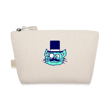 Sir Cat Gentleman Chapeau haut de forme Monocle Rich Gentleman - Trousse biologique - nature - Devant