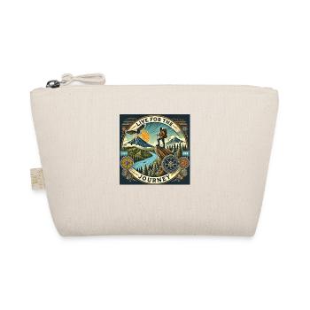 Live for the Journey - Organic Pouch - nature - Front