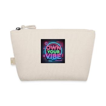 Own your vibe - Organic Pouch - nature - Front