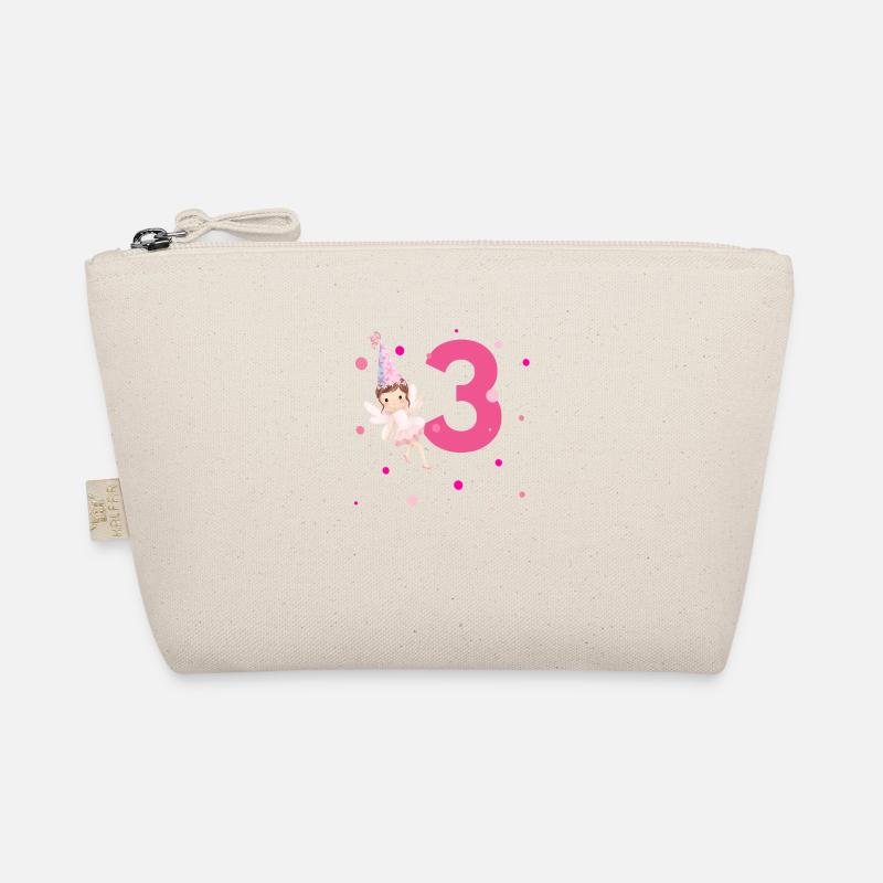 3e anniversaire fée rose Trousse biologique