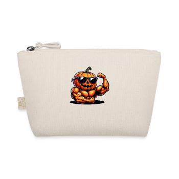 Citrouille cool d'halloween musclé - Trousse biologique - nature - Devant
