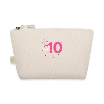 10e anniversaire fée rose - Trousse biologique - nature - Devant