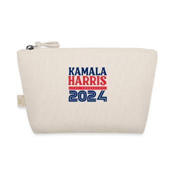 Jahrgang Kamala Harris 2024 für den Wahlkampf - Bio-Täschchen - Natur - Vorne
