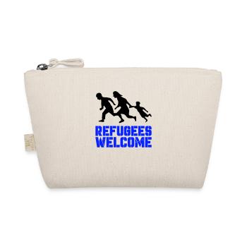 Refugees Welcome - Organic Pouch - nature - Front