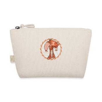 Strong hippie - Organic Pouch - nature - Front