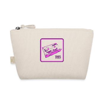 Cassette Rétro Love - Version Rose - Trousse biologique - nature - Devant