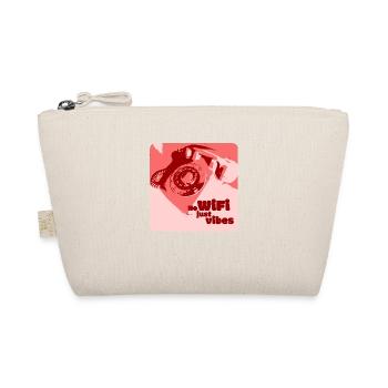 No Wifi, just Vibes - Organic Pouch - nature - Front