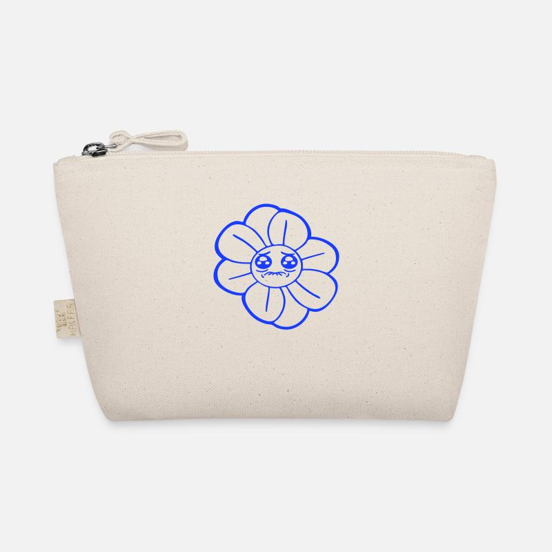 Fleur douce visage triste pleurer printemps été Trousse biologique