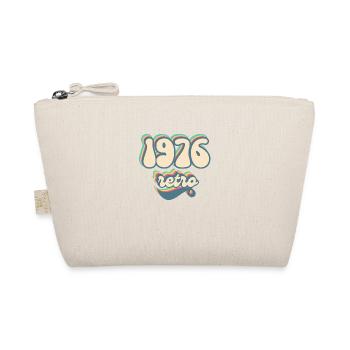 1976 Retro Gift Idea - Organic Pouch - nature - Front