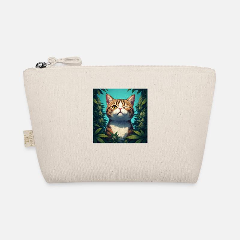 Der entspannte Kater Bio-Täschchen
