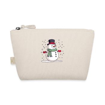 Bonhomme de neige avec chapeau - Trousse biologique - nature - Devant