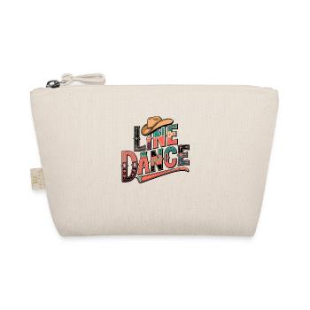 Line Dance Line Dance my hobby - Organic Pouch - nature - Front