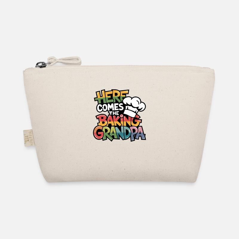 Here comes the baking grandpa funny baker's saying Organic Pouch