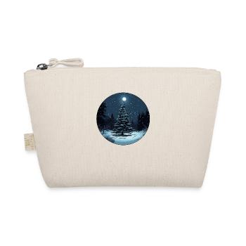 Winter magic: Silent Night in the forest - Organic Pouch - nature - Front