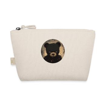 Fearless Teddy : l’élégance sombre - Trousse biologique - nature - Devant