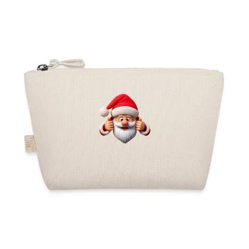 Le Père Noël lève le pouce - Trousse biologique - nature - Devant
